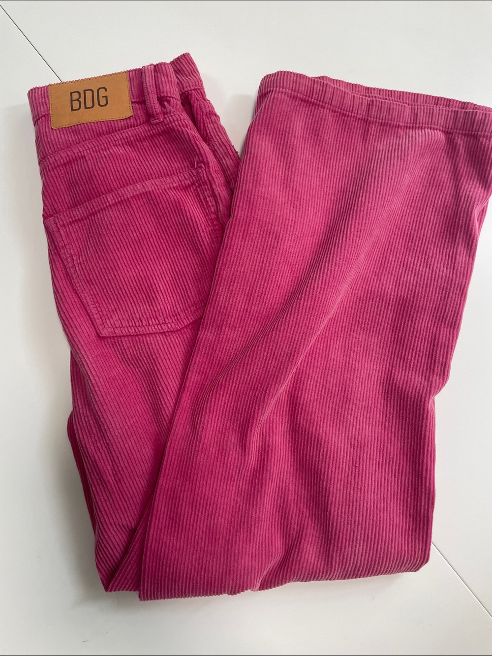 BDG Hot Pink Corduroy Pants